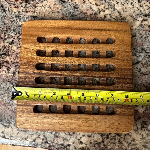 3 Wood Trivet, Hot Plates set - Picture 2 of 10